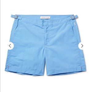 Tailored swim trunks